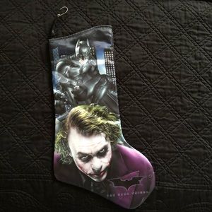 Batman and Joker Christmas Stocking